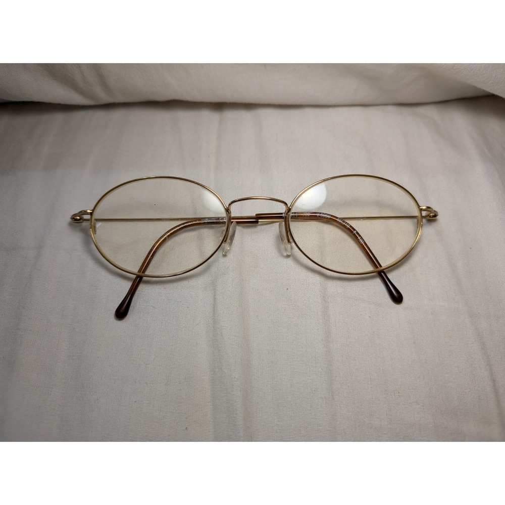 Silhouette Eyeglasses, Frames Only, M6414 /30 V6050,46-19-130, Metal, Austria